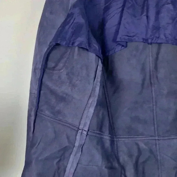 WORTH 100% Leather Jacket Size 10 - Picture 7 of 9